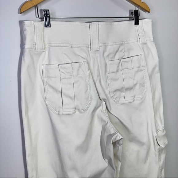 Spanx Stretch Twill Cropped Cargo Trouser Size 1x - Picture 10 of 14